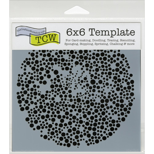 3 Pack Crafter's Workshop Template 6"X6"-Microbial TCW6X6-359 - 842254023592