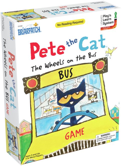 Briarpatch Pete The Cat Wheels On The Bus GameBP01258