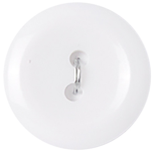 Slimline Buttons Series 1-White 2-Hole 3/4" 4/Pkg SL1-8