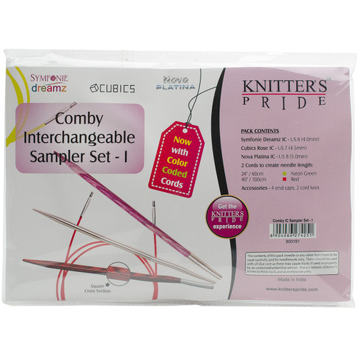 Knitter's Pride-Comby Interchangeable Sampler Set 1KP800191 - 89040862742518904086274251