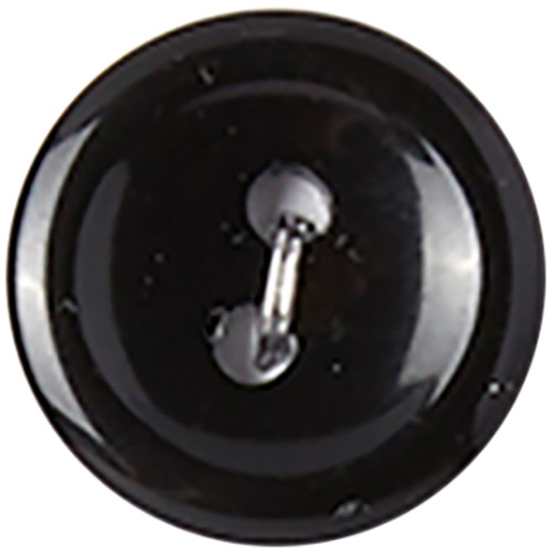 Slimline Buttons Series 1-Black 2-Hole 9/16" 6/Pkg - SL1-89 Slimline Buttons Series 1-Black 2-Hole 9/16" 6/Pkg - SL1-89