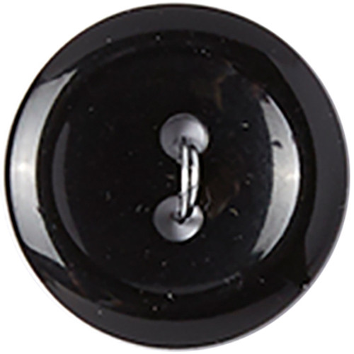 Slimline Buttons Series 1-Black 2-Hole 3/4" 5/Pkg SL1-90