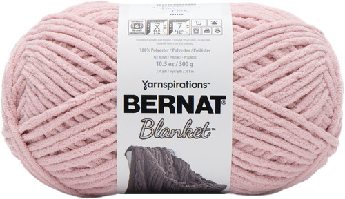 Bernat Blanket Big Ball Yarn-Tan Pink 161110-10898 - 057355443921