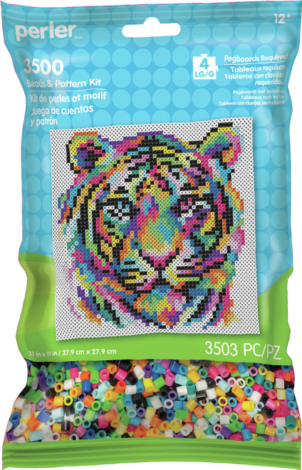 Perler Pattern Bag-Rainbow Tiger PB-80A-11131 - 048533111312