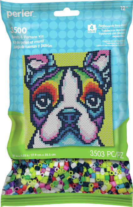 Perler Pattern Bag-Rainbow Terrier - PB-80A-11132 - 048533111329