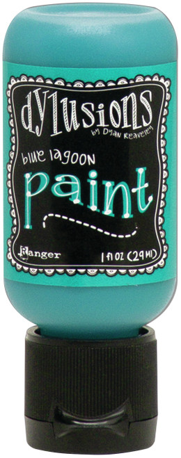 Dylusions Acrylic Paint 1oz-Blue Lagoon - DYQ-70399 - 789541070399