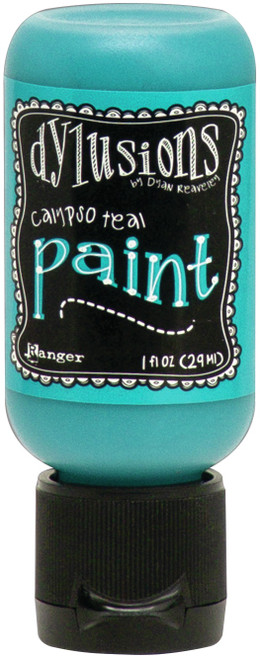 Dylusions Acrylic Paint 1oz-Calypso Teal - DYQ-70412 - 789541070412