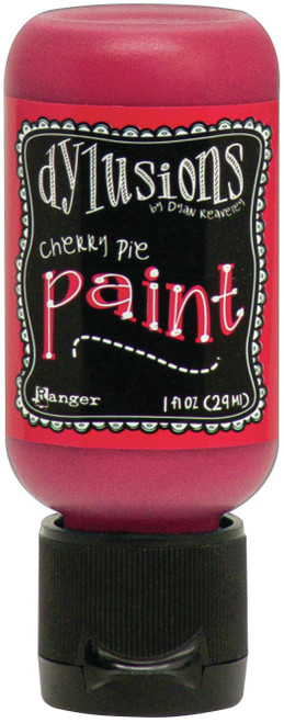 Dylusions Acrylic Paint 1oz-Cherry Pie DYQ-70429 - 789541070429