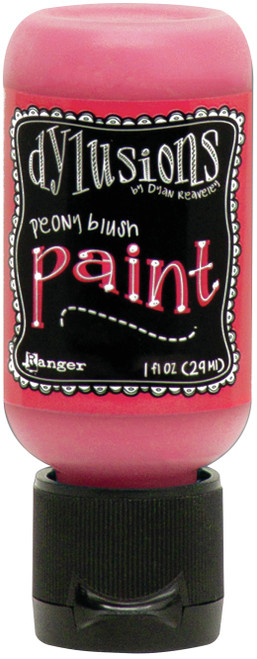 Dylusions Acrylic Paint 1oz-Peony Blush - DYQ-70573 - 789541070573