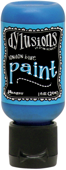 Dylusions Acrylic Paint 1oz-London Blue DYQ-70542 - 789541070542