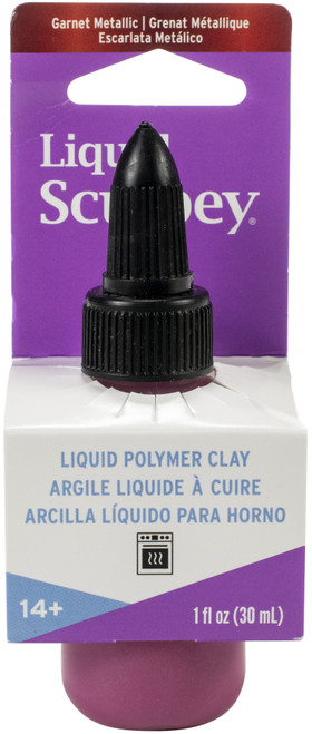 Sculpey Liquid 1oz-Garnet Metallic ALS-3509 - 715891350942