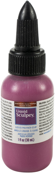 Sculpey Liquid 1oz-Garnet Metallic ALS-3509