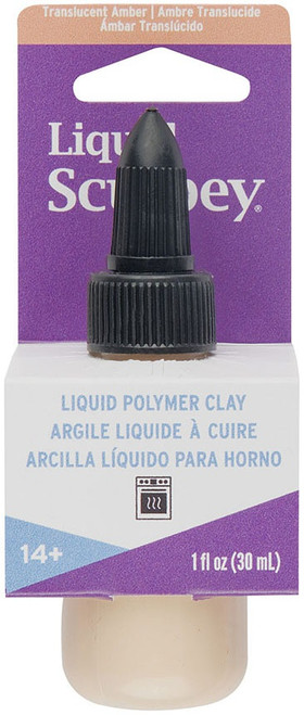 Sculpey Liquid 1oz-Translucent Amber ALS-3501