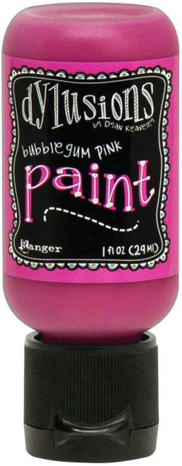Dylusions Acrylic Paint 1oz-Bubblegum Pink DYQ-70405 - 789541070405