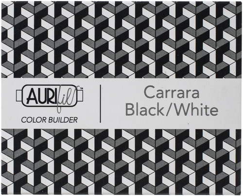 Aurifil 50wt Cotton Color Builder Thread Collection-Carrara Black/White - AC50CP3-012 - 80572521194028057252119402 Aurifil 50wt Cotton Color Builder Thread Collection-Carrara Black/White - AC50CP3-012 - 80572521194028057252119402