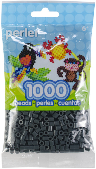 Perler Beads 1,000/Pkg-Charcoal PBB80-19-207 - 048533152070