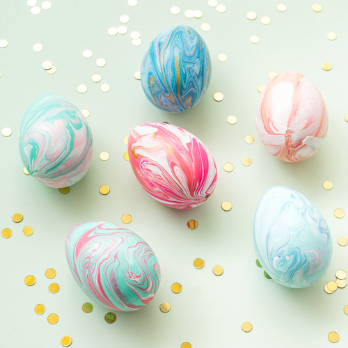 American Crafts Color Pour Pre-Mixed Metallic Paint 8oz-Gold - 348506