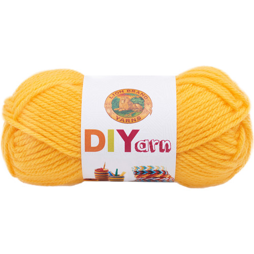 Lion Brand DIYarn -Yellow 205-157 - 023032020174