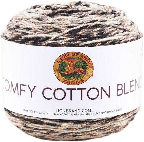 Lion Brand Comfy Cotton Blend Yarn-Cool Night 756-721 - 023032023205