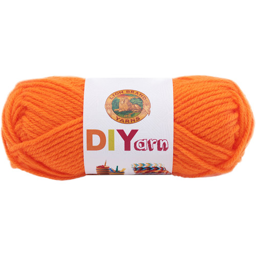 Lion Brand DIYarn -Orange 205-133 - 023032020105