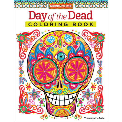 Day Of The Dead Coloring Book-Softcover B4219616 - 97815742196169781574219616