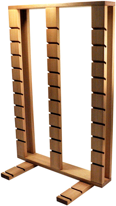 Sullivans Wooden Ruler Rack-Brown 38235