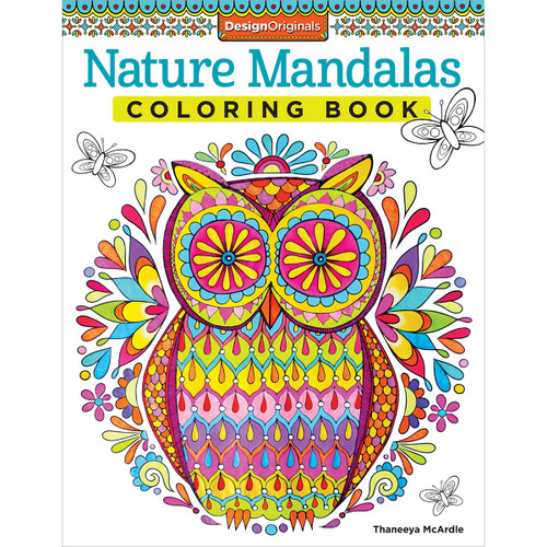 Nature Mandalas Coloring Book-Softcover B4219579 - 97815742195799781574219579