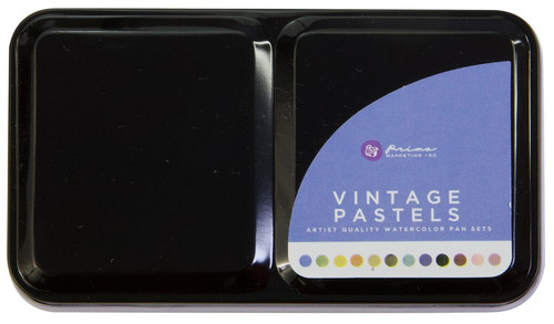 Prima Watercolor Confections Watercolor Pans 12/Pkg-Vintage Pastel - 636722 Prima Watercolor Confections Watercolor Pans 12/Pkg-Vintage Pastel - 636722
