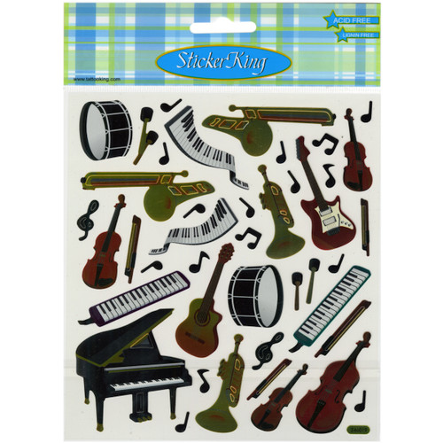 6 Pack - Sticker King Stickers-Classic Orchestra - SK129MC-4263 - 679924426311 6 Pack - Sticker King Stickers-Classic Orchestra - SK129MC-4263 - 679924426311
