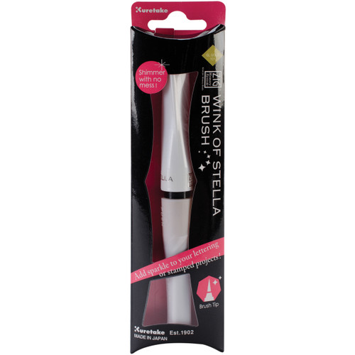 3 Pack - Zig Memory System Wink Of Stella Brush Glitter Marker-Glitter Gold - MS-56-101 - 4901427313123