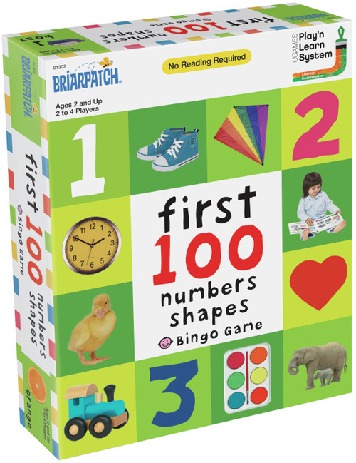 First 100 Numbers, Colors And Shapes BingoUG01302