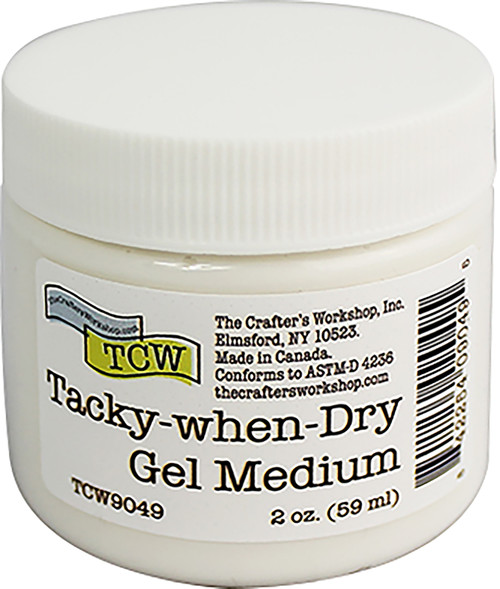 Crafter's Workshop Tacky-When-Dry Gel 2ozTCW9049 - 842254090495