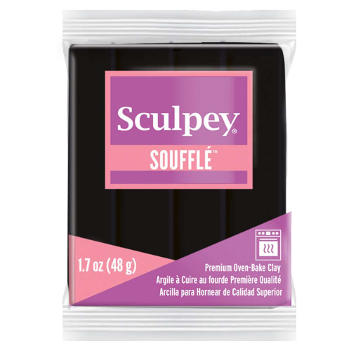 Sculpey Souffle Clay 1.7oz-Poppy Seed - SU6-6042