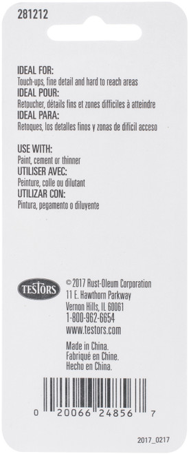 Testors Micro Brush Set 10/Pkg- - 281212