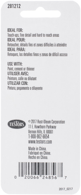Testors Micro Brush Set 10/Pkg-Gray -281212