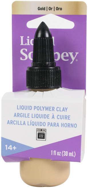 Sculpey Liquid 1oz-Gold ALS-3517 - 715891351789