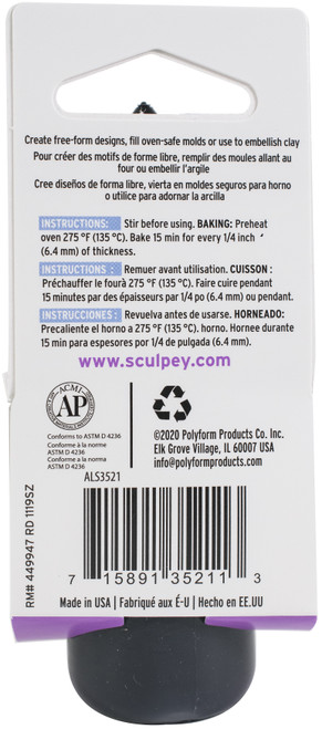 Sculpey Liquid 1oz-Black - ALS-3521 Sculpey Liquid 1oz-Black - ALS-3521