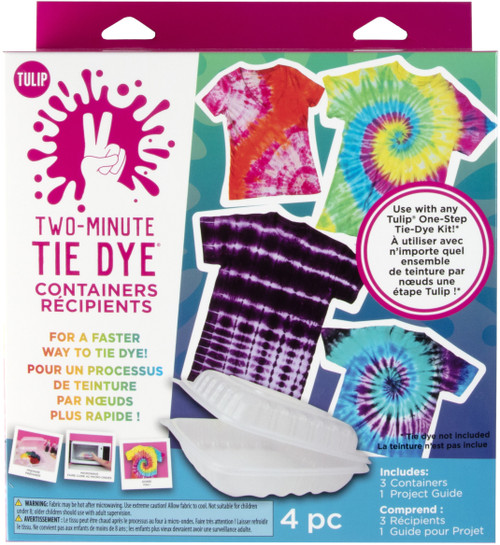 Tulip Two-Minute Tie-Dye Container 3/Pkg43536 - 017754435361