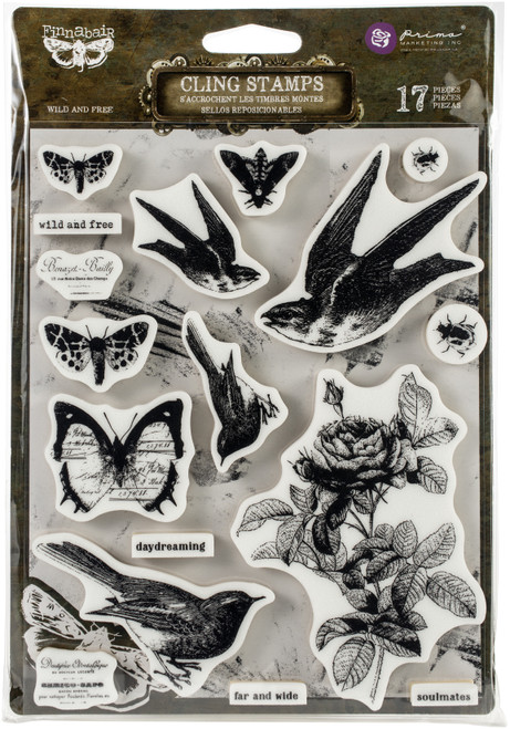 Finnabair Cling Stamps 6"X7.5"-Wild & Free - 967048 - 655350967048 Finnabair Cling Stamps 6"X7.5"-Wild & Free - 967048 - 655350967048