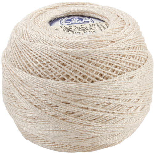 10 Pack DMC/Cebelia Crochet Cotton Size 10-Ecru 167G 10-ECRU