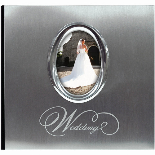 MBI Photo Album 9.75"X6.75"-Silver Wedding 850014 - 046909500142