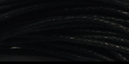 Craft Medley Jewelry/Craft Waxed Cording 1mmX30'-Black - CC550-A