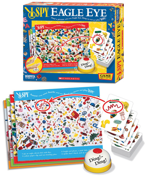 Briarpatch Scholastic I Spy Eagle Eye Find It Game- - BP06120