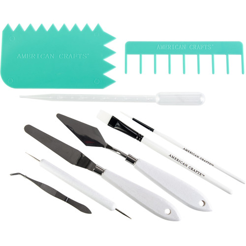 American Crafts Color Pour Tool Kit 13/Pkg- - 343342