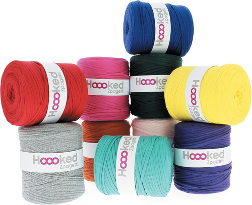 Hoooked Zpagetti Yarn Set 10/Skeins-Funimix-Solid Colored Yarn ZP001-FUN