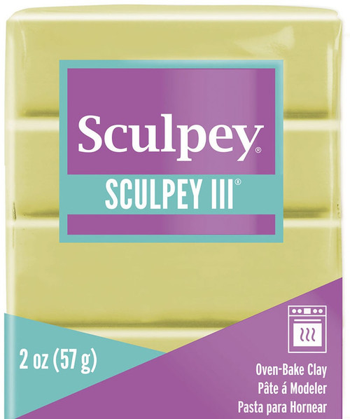 Sculpey III Oven-Bake Clay 2oz-Glow-In-The-Dark S302-1113