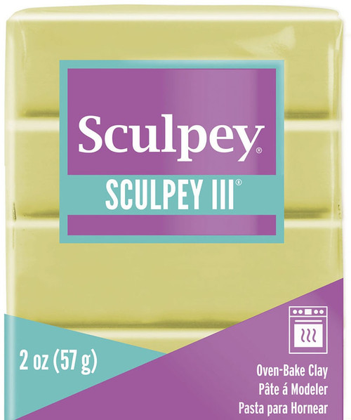 Sculpey III Oven-Bake Clay 2oz-Glow-In-The-Dark - S302-1113