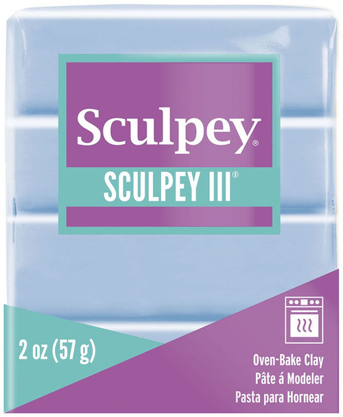 Sculpey III Oven-Bake Clay 2oz-Sky Blue S302-1144