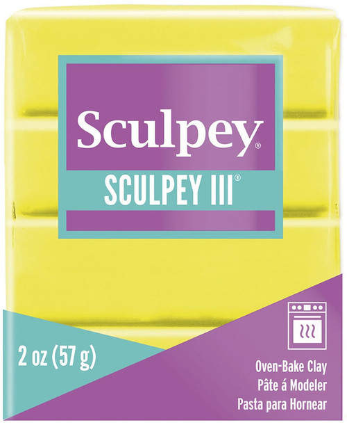 Sculpey III Oven-Bake Clay 2oz-Lemonade S302-1150