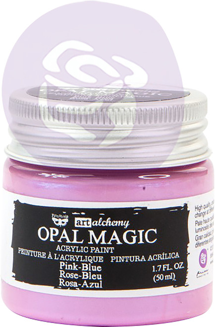 Finnabair Art Alchemy Opal Magic Acrylic Paint 1.7 Fl Oz-Pink/Blue AAOM-66065 - 655350966065
